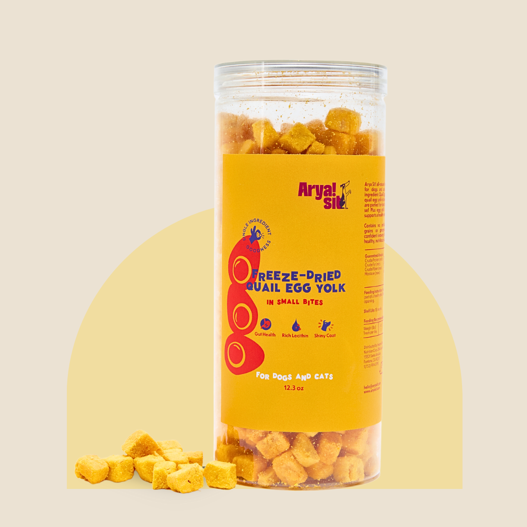 Freeze-Dried Egg Yolk Bites